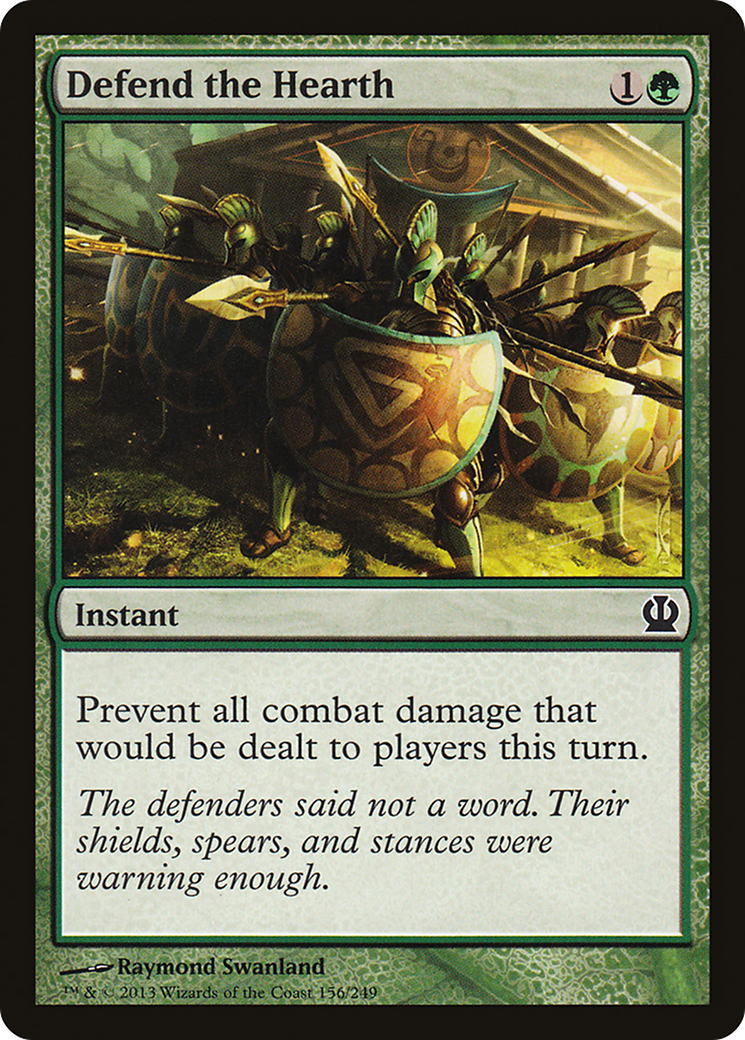 Defend the Hearth (THS-156) -  Foil