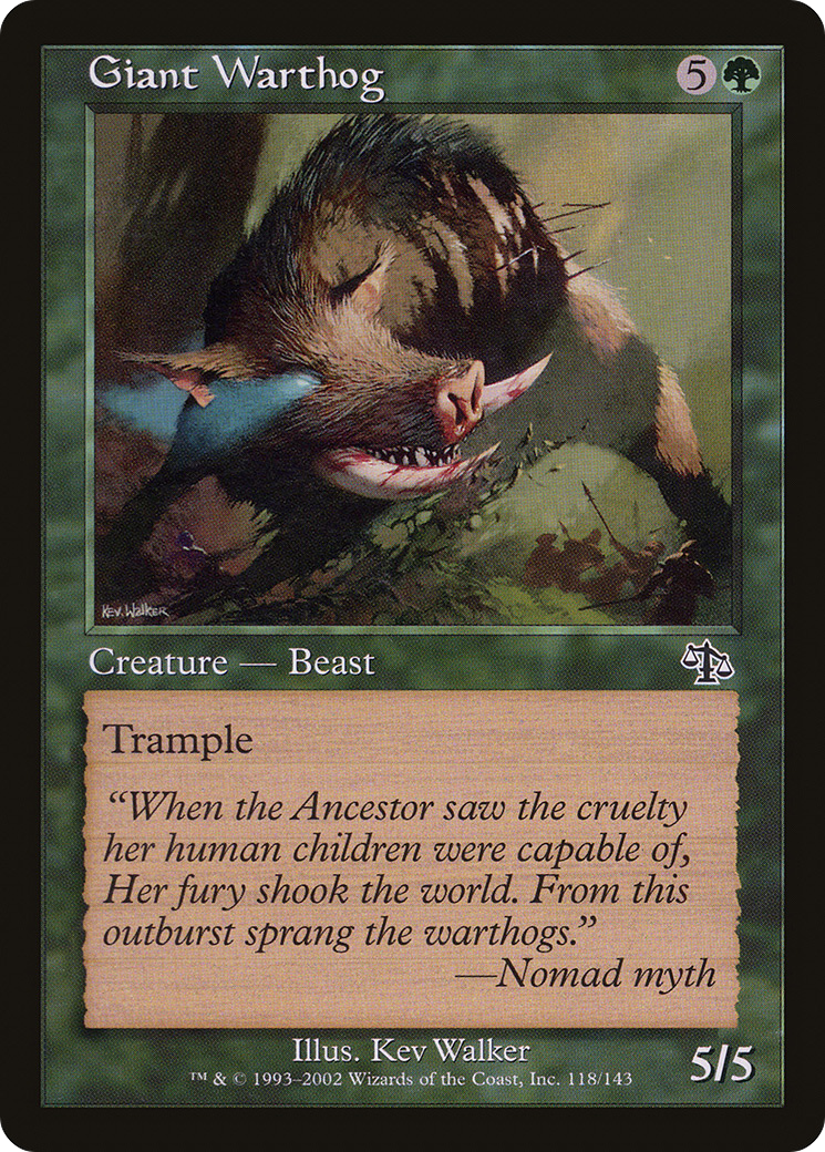 Giant Warthog (JUD-118) -  Foil