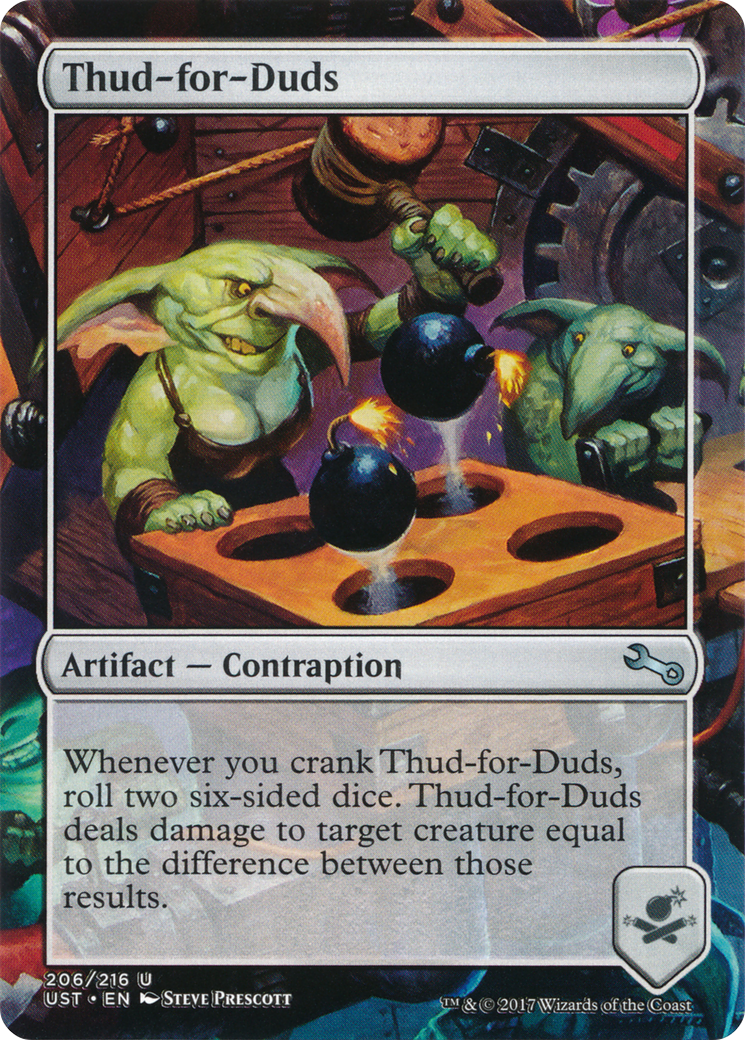 Thud-for-Duds (UST-206) -  (Borderless)