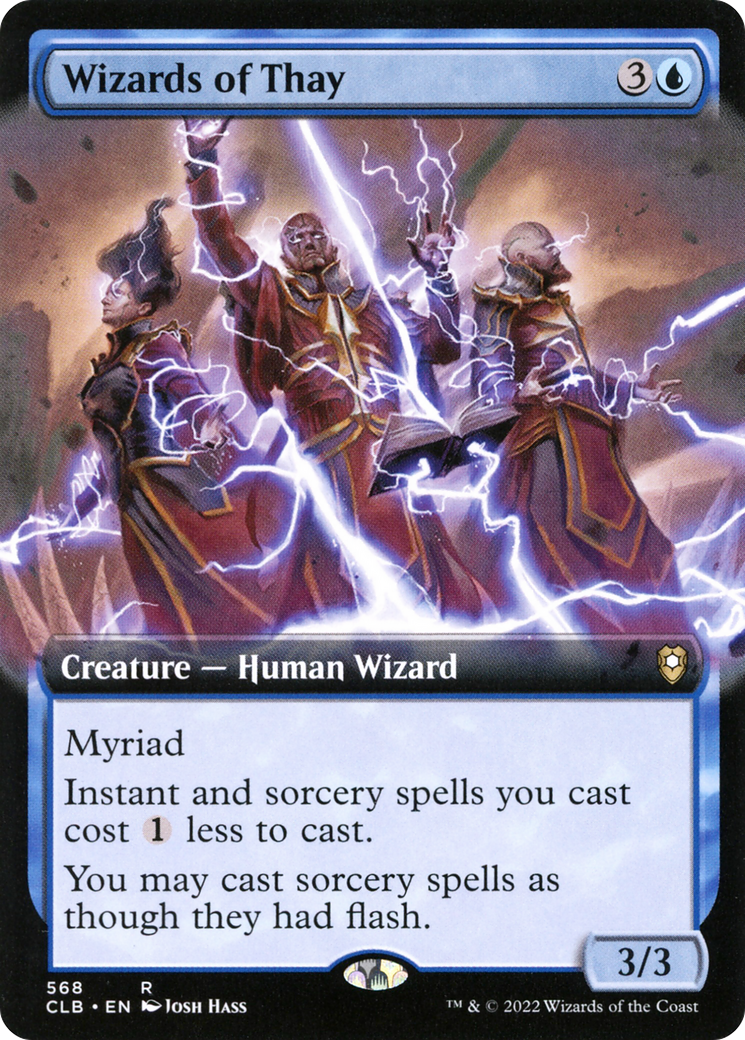 Wizards of Thay (CLB-568) - : (Extended Art) Foil