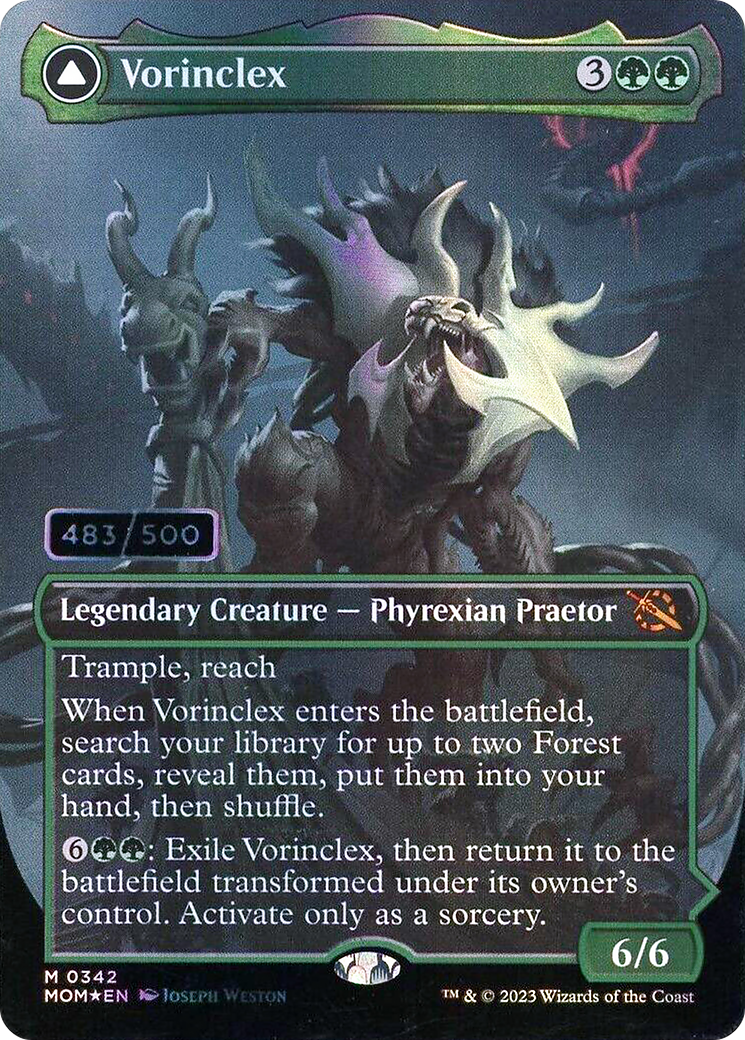 Vorinclex // The Grand Evolution (MOM-342) -  (Borderless) Foil