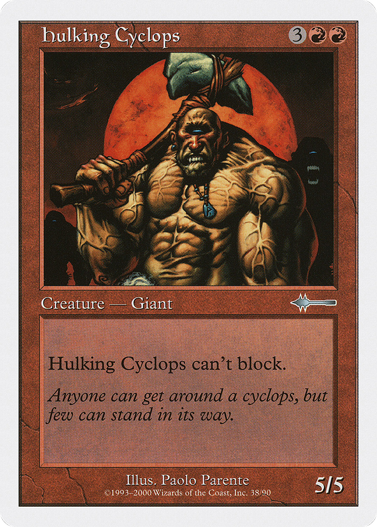 Hulking Cyclops (BTD-038) -