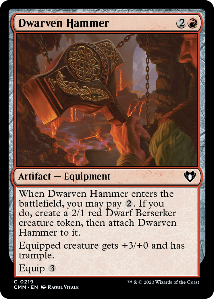 Dwarven Hammer (CMM-219) -  Foil