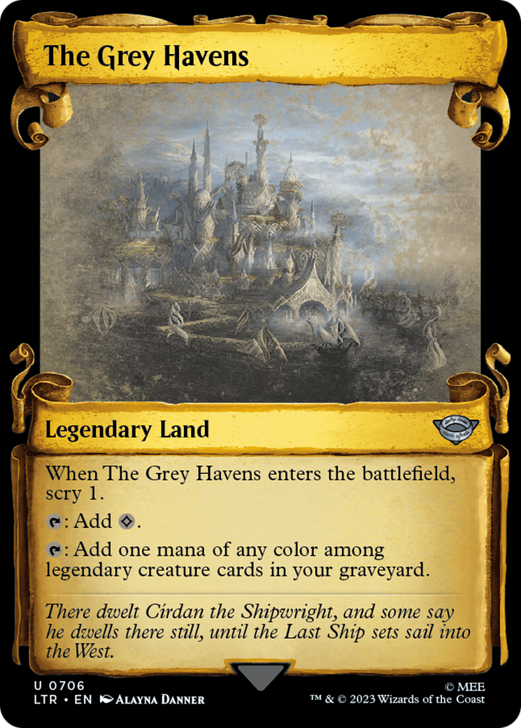 The Grey Havens (LTR-706) - : (Showcase) Foil