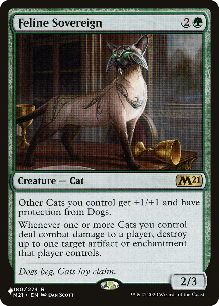 Feline Sovereign (LIST-M21-180) -