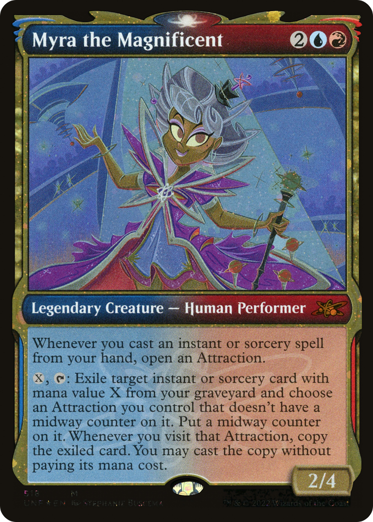 Myra the Magnificent (UNF-518) - : (Showcase) Foil