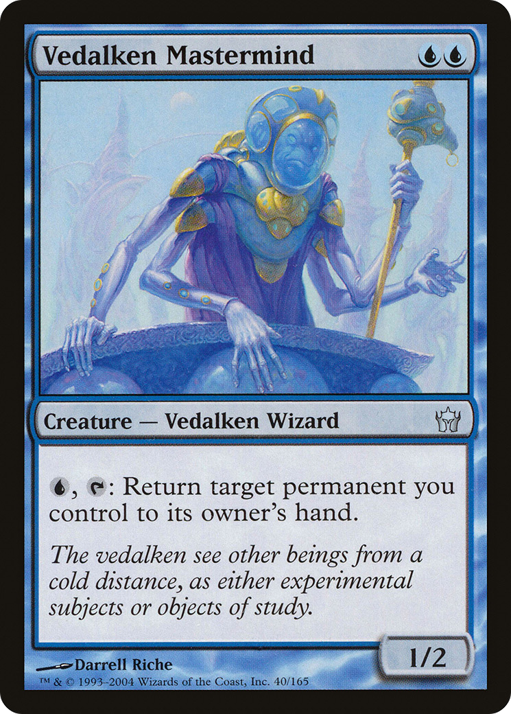 Vedalken Mastermind (5DN-040) -  Foil