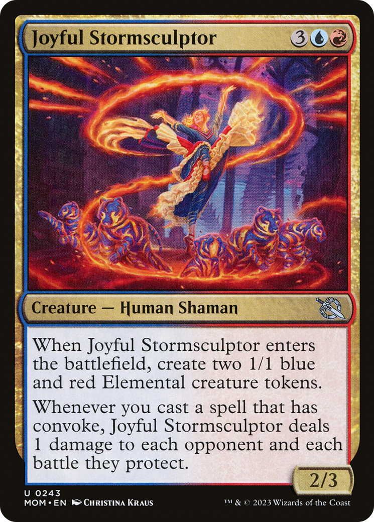 Joyful Stormsculptor (MOM-243) -  Foil