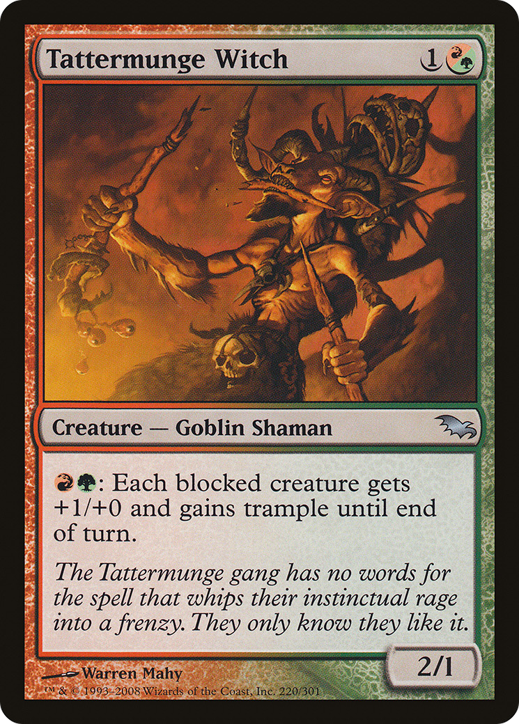 Tattermunge Witch (SHM-220) -  Foil