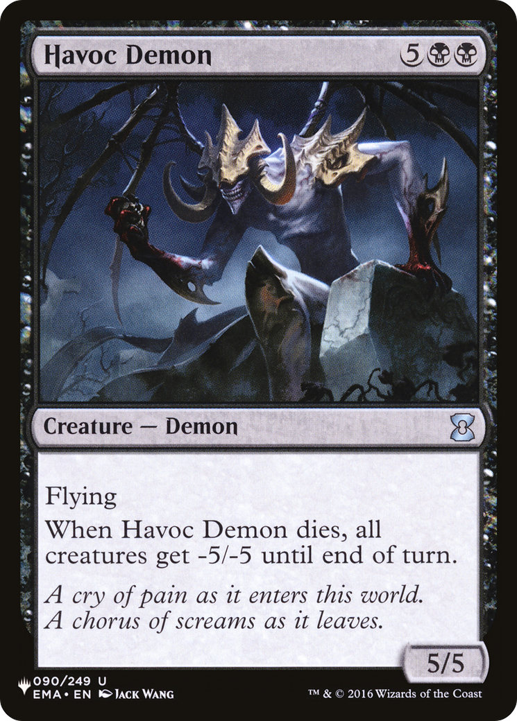 Havoc Demon (LIST-EMA-90) -