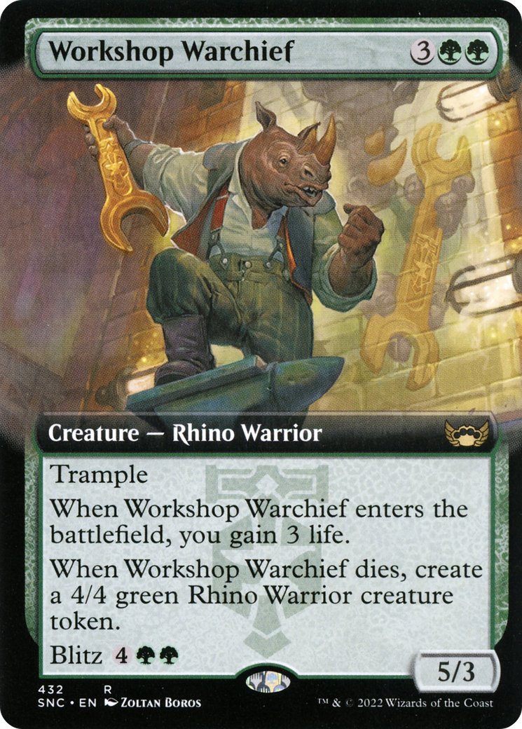 Workshop Warchief (SNC-432) - : (Extended Art)