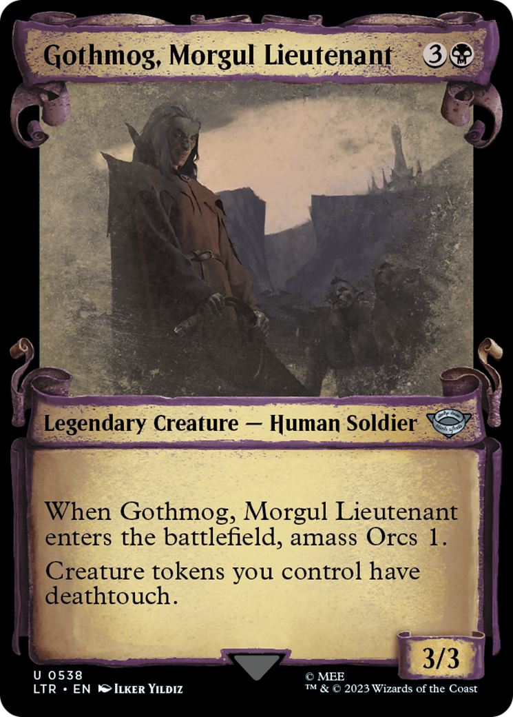 Gothmog, Morgul Lieutenant (LTR-538) - : (Showcase) Foil