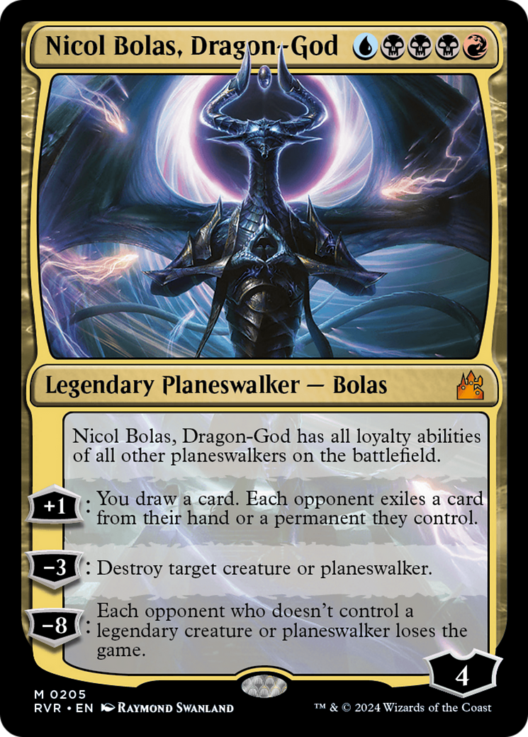 Nicol Bolas, Dragon-God (RVR-205) -