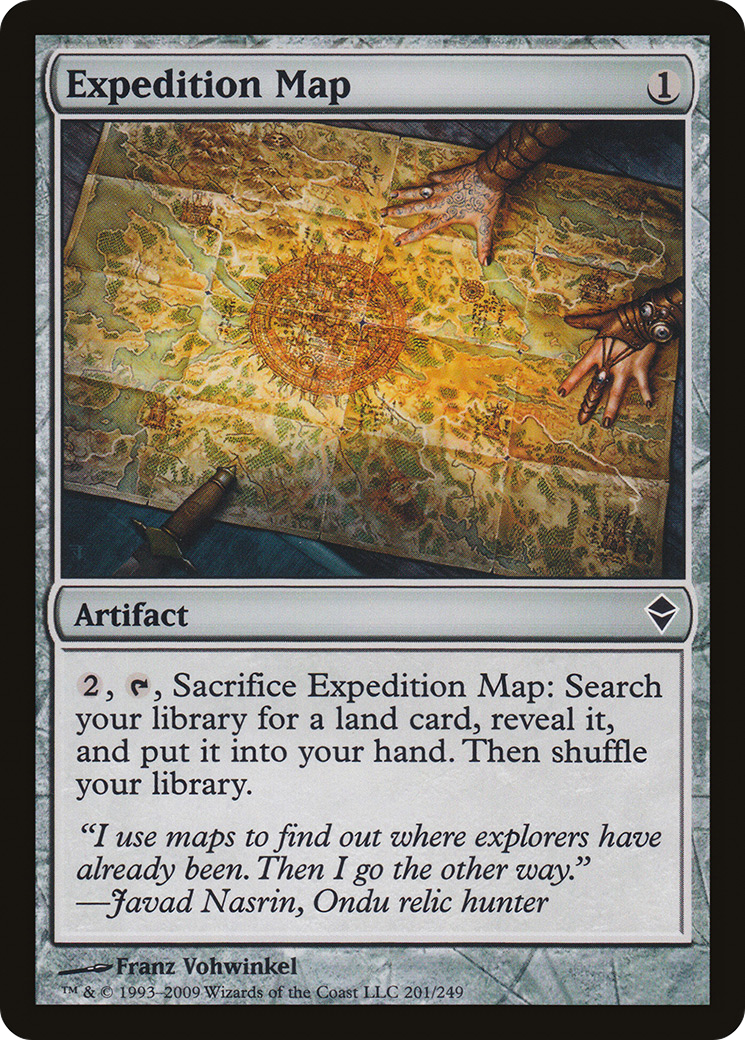 Expedition Map (ZEN-201) -  Foil