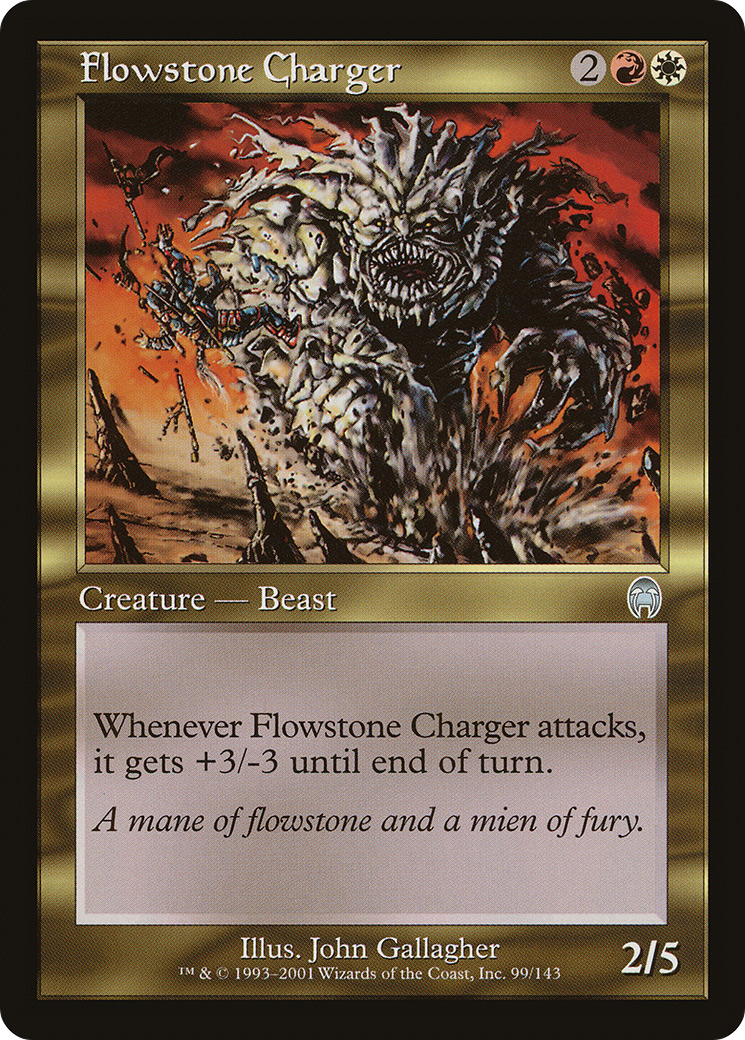 Flowstone Charger (APC-099) -  Foil