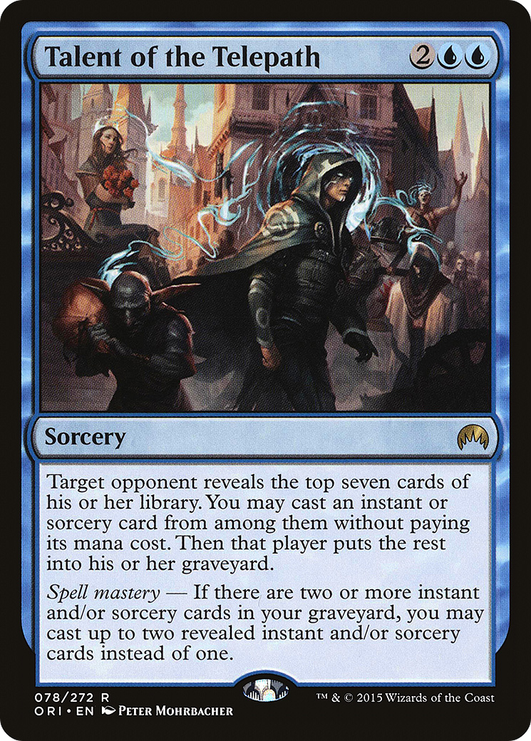 Talent of the Telepath (ORI-078) -  Foil