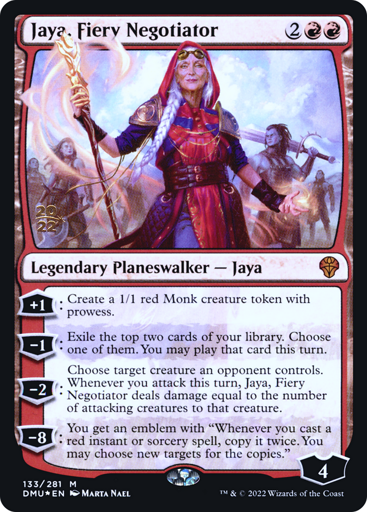 Jaya, Fiery Negotiator (PRE-133S) -  Foil