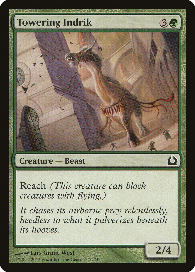 Towering Indrik (RTR-137) -  Foil