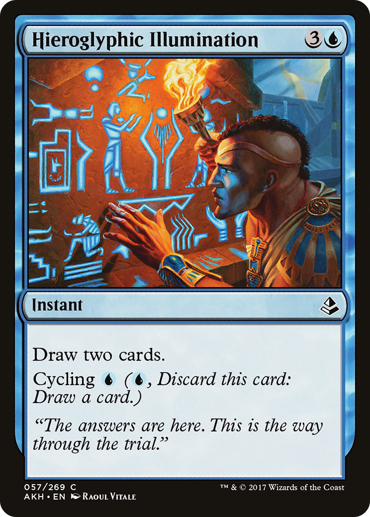 Hieroglyphic Illumination (AKH-057) -  Foil