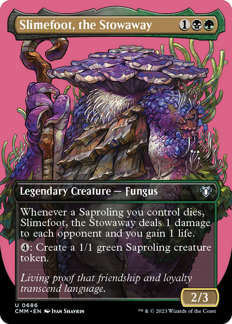 Slimefoot, the Stowaway (CMM-686) -  (Borderless)