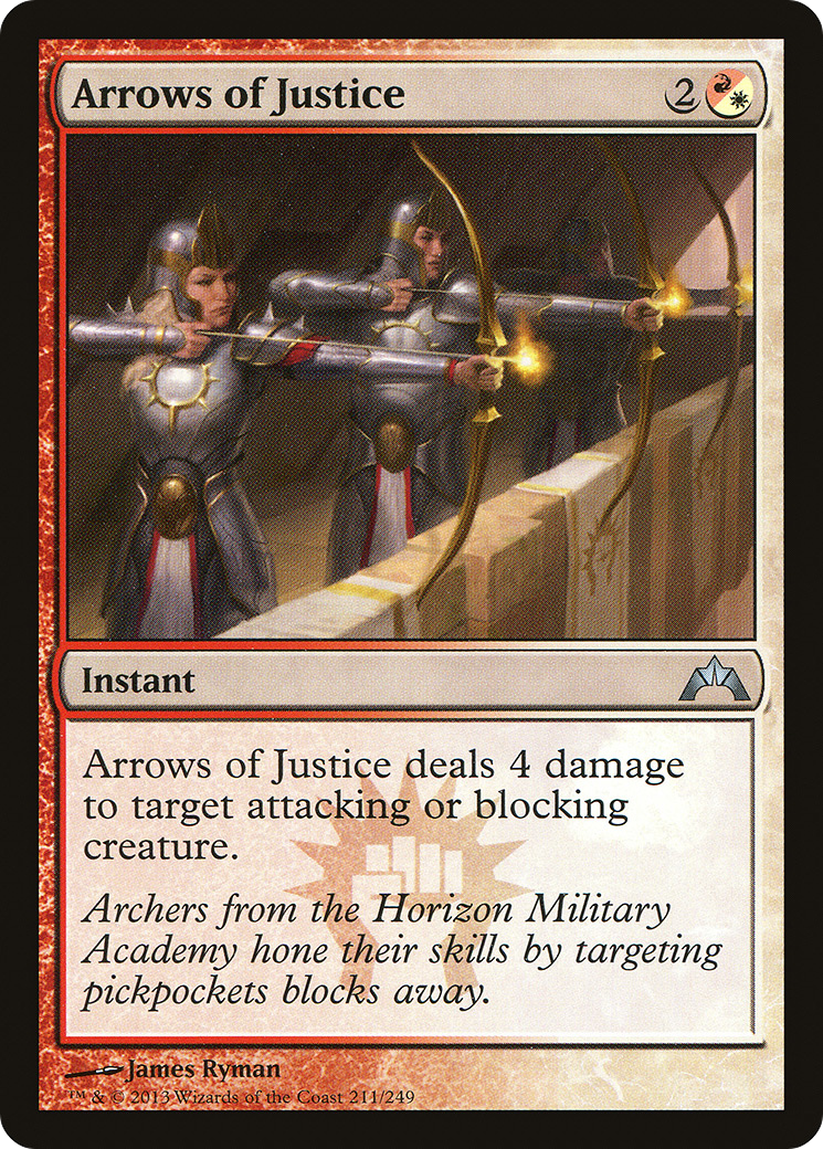 Arrows of Justice (GTC-211) -  Foil