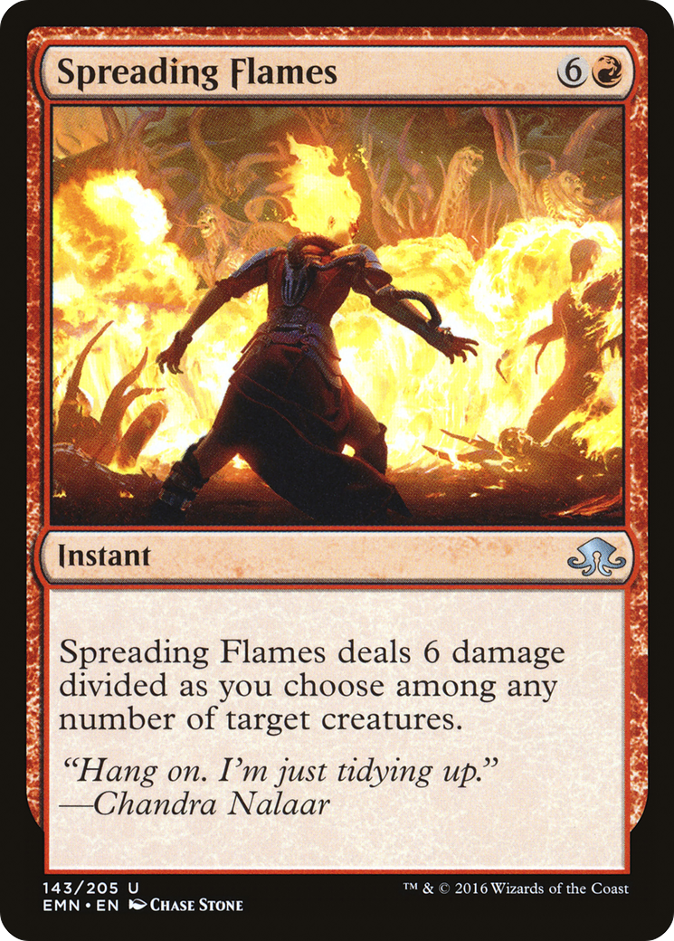 Spreading Flames (EMN-143) -  Foil