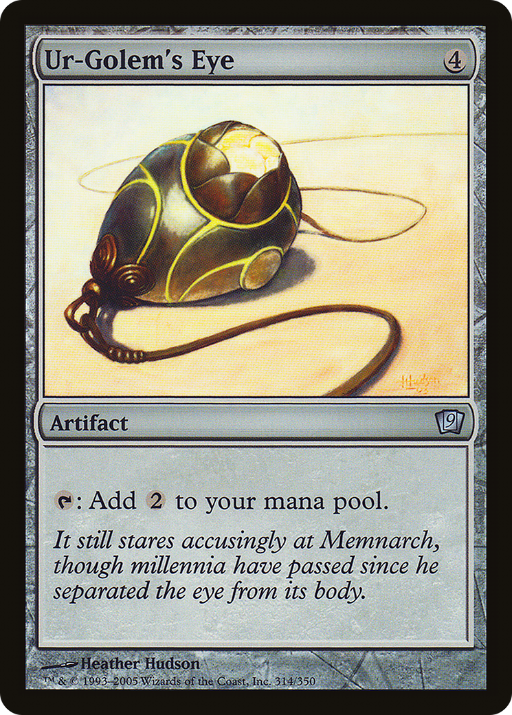 Ur-Golem's Eye (9ED-314★) -  Foil