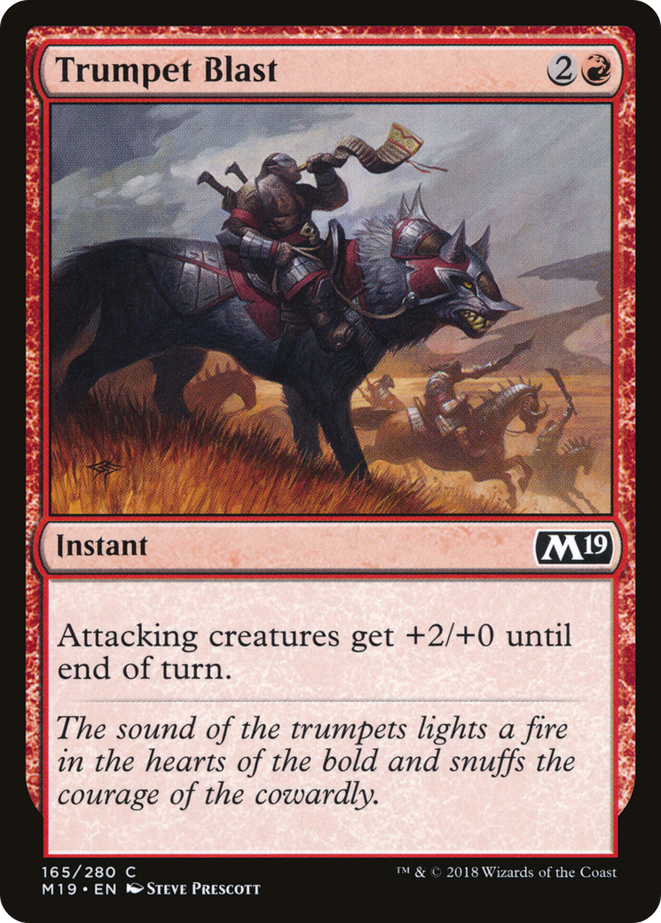 Trumpet Blast (M19-165) -  Foil