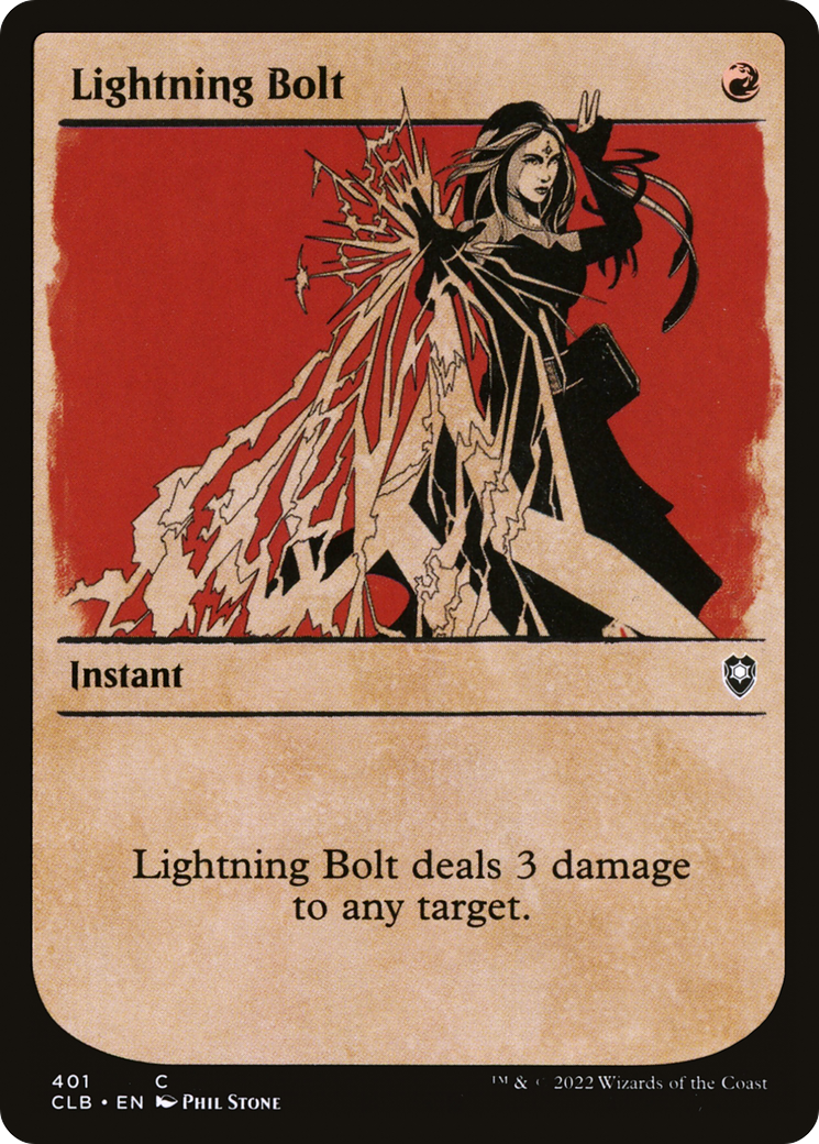 Lightning Bolt (CLB-401) - : (Showcase) Foil