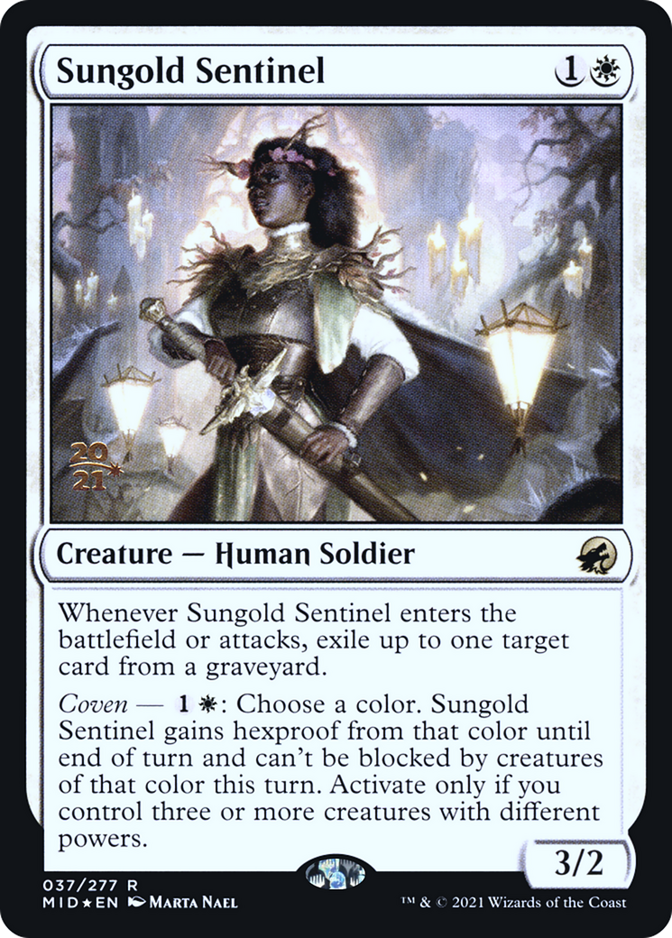 Sungold Sentinel (PRE-37S) -  Foil