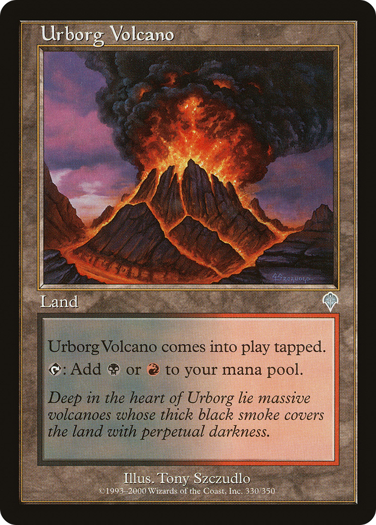 Urborg Volcano (INV-330) -  Foil