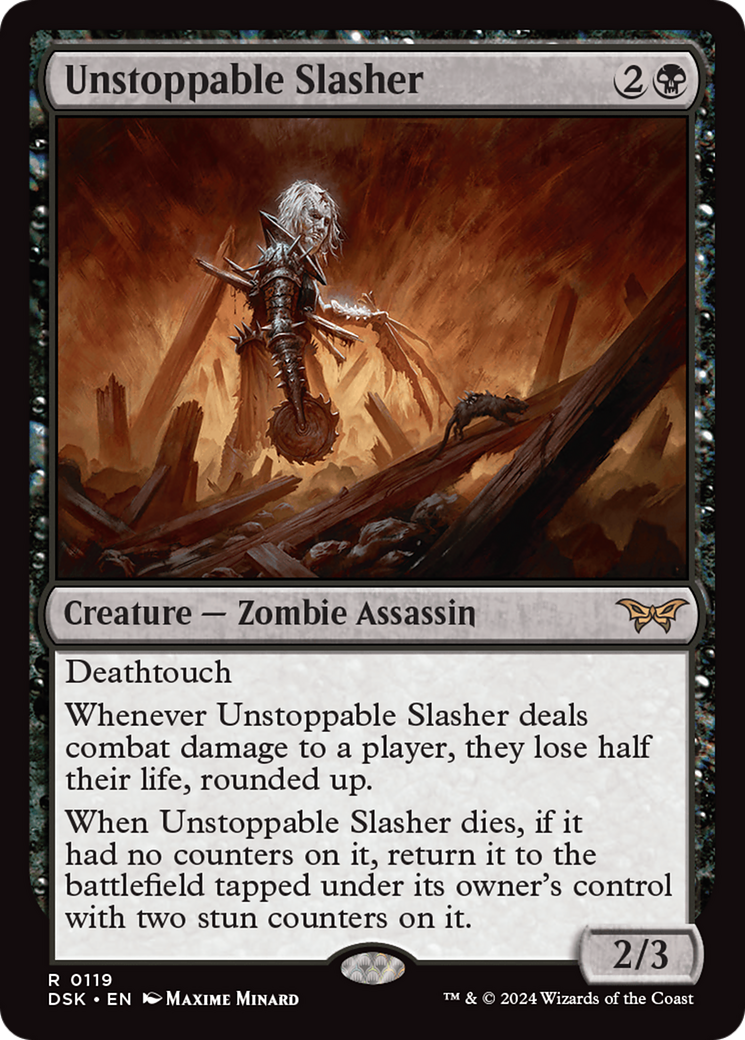 Unstoppable Slasher (DSK-119) -  Foil