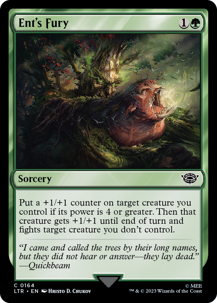 Ent's Fury (LTR-164) -  Foil