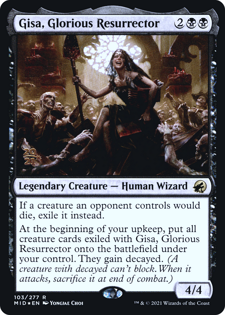 Gisa, Glorious Resurrector (PRE-103S) -  Foil