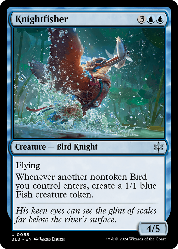 Knightfisher (BLB-055) -  Foil