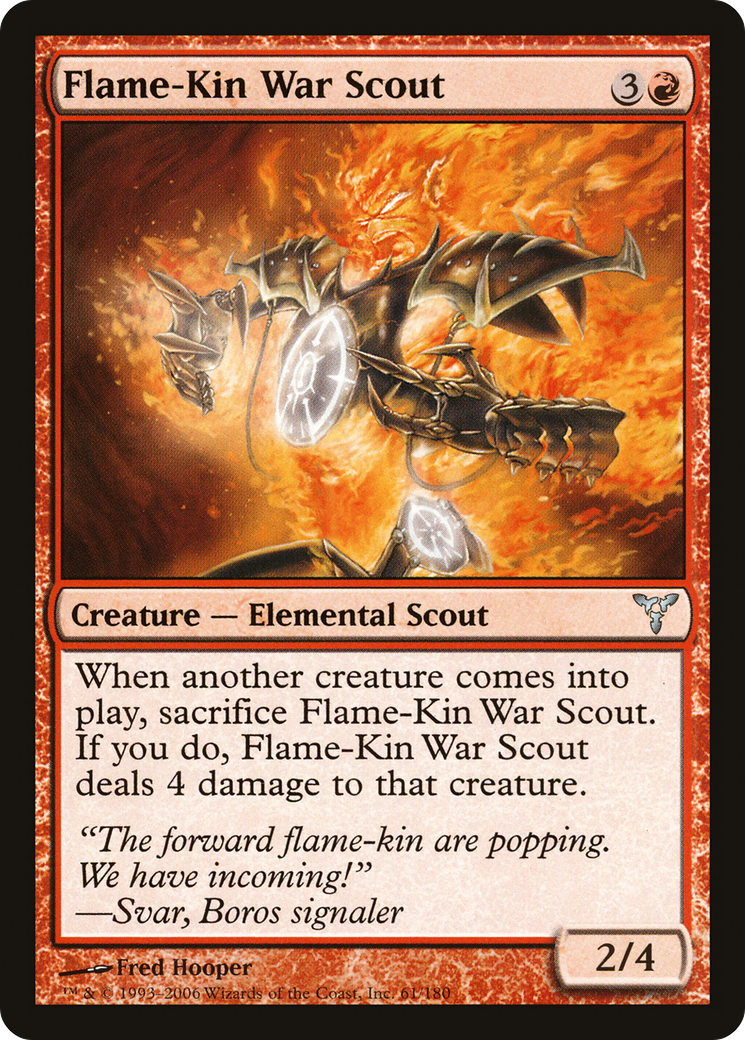 Flame-Kin War Scout (DIS-061) -