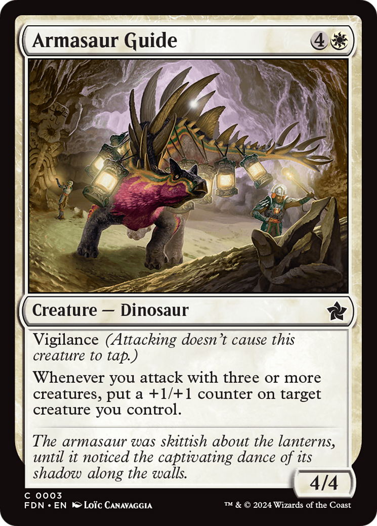 Armasaur Guide (FDN-003) -  Foil