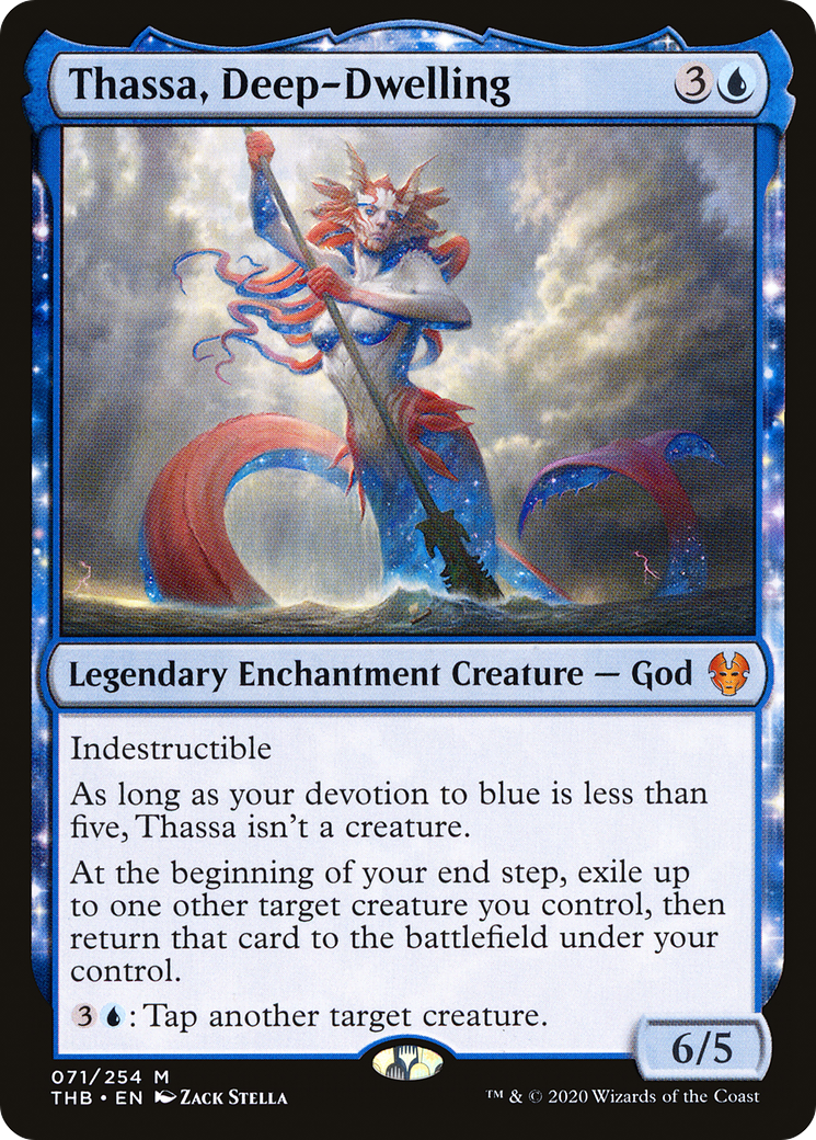 Thassa, Deep-Dwelling (THB-071) - : (enchantment) Foil