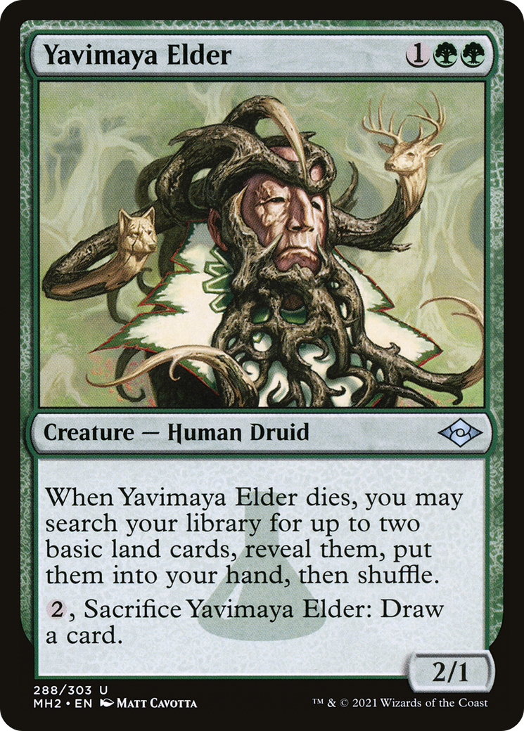 Yavimaya Elder (MH2-288) -  Foil