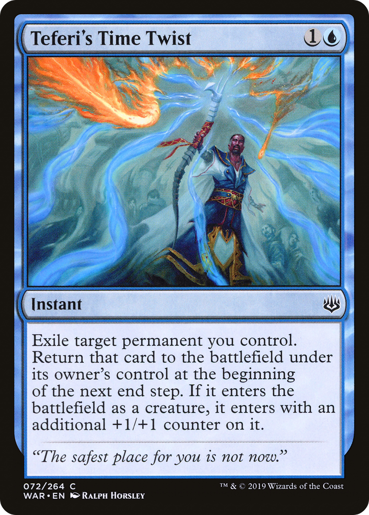 Teferi's Time Twist (WAR-072) -  Foil