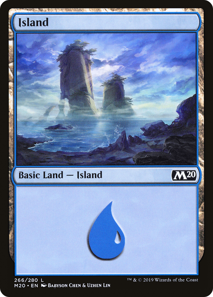 Island (M20-266) -  Foil