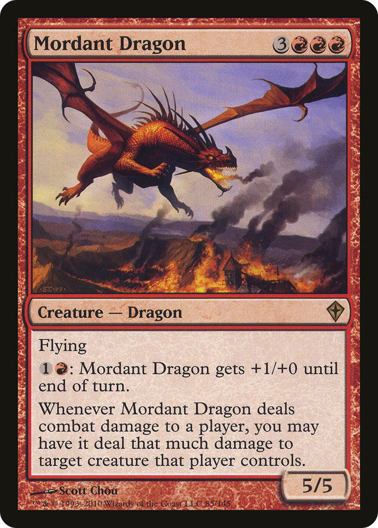 Mordant Dragon (WWK-085) -