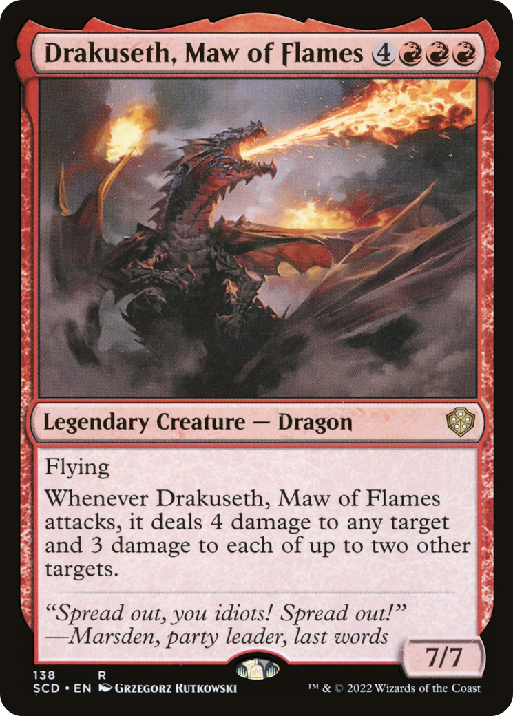 Drakuseth, Maw of Flames (SCD-138) -