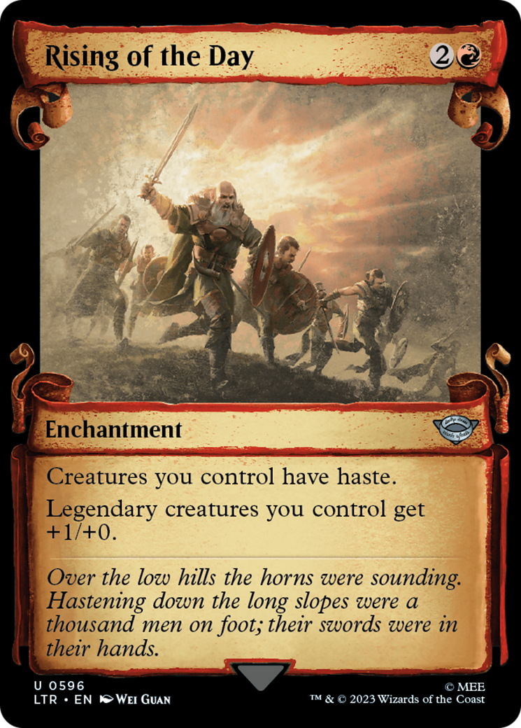 Rising of the Day (LTR-596) - : (Showcase) Foil