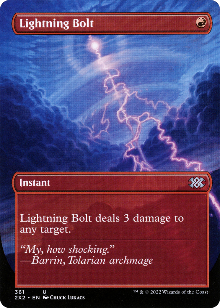 Lightning Bolt (2X2-361) -  (Borderless)