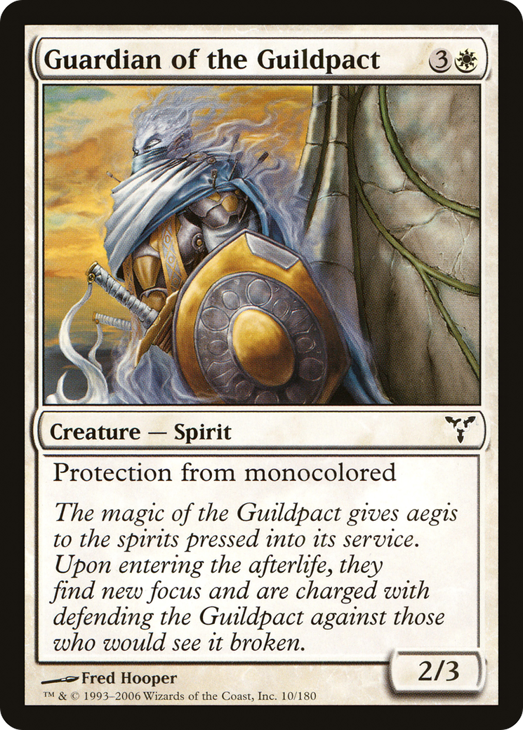 Guardian of the Guildpact (DIS-010) -  Foil