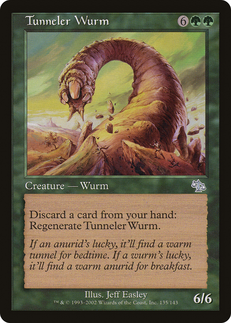 Tunneler Wurm (JUD-135) -  Foil