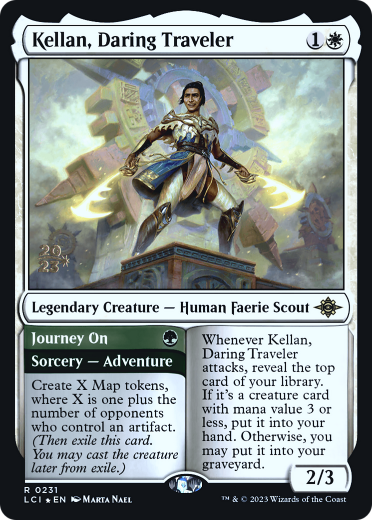 Kellan, Daring Traveler // Journey On (PRE-231S) -  Foil