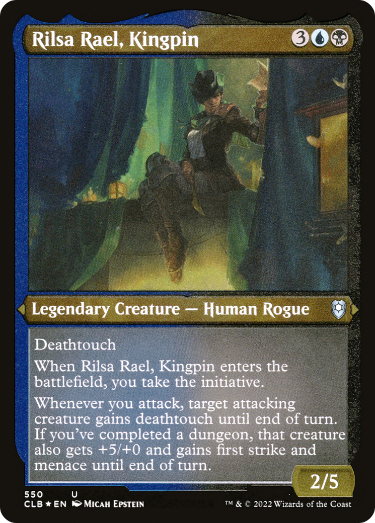 Rilsa Rael, Kingpin (CLB-550) -  Etched Foil