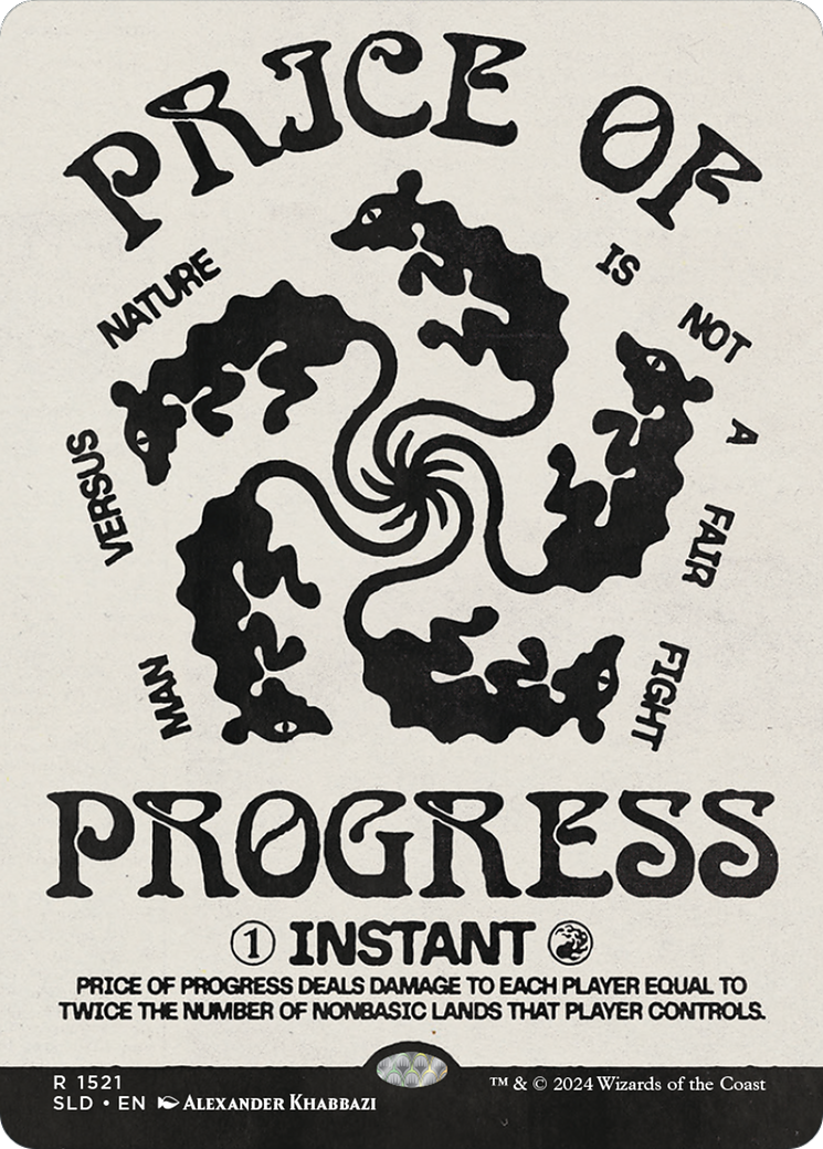 Price of Progress (SLD-1521) - : (Showcase) (Borderless)